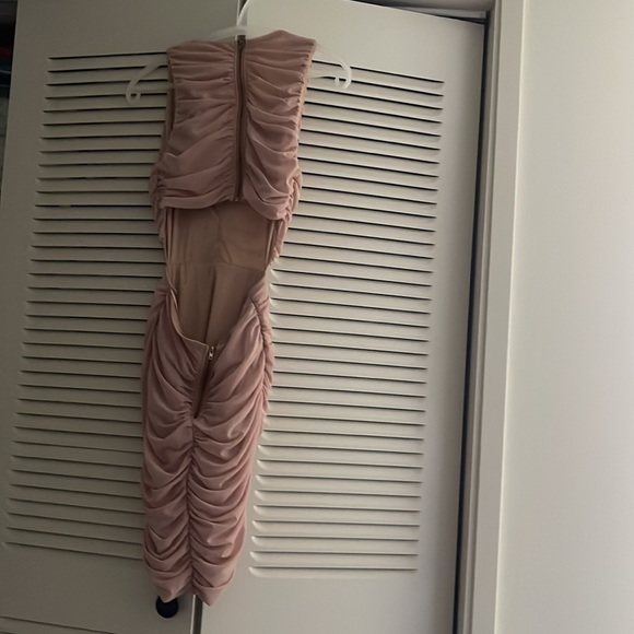 Fashion Nova You’re Too Late Ruched Mini Dress - Picture 7 of 9